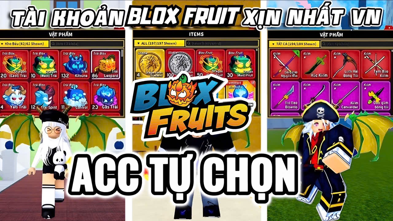 NICK BLOX FRUIT SIÊU RẺ